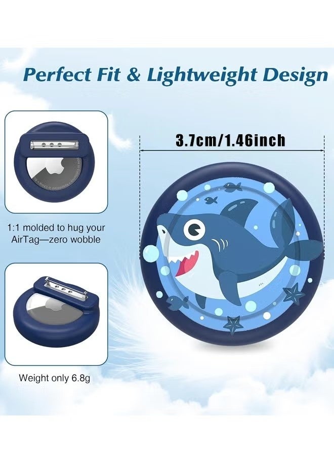 2 Pack Tracker Holder,Safe Hidden Lightweight GPS Tracker for Kids Compatible with Apple Air Tags for Child, Elderly, Pets Collar, Shoes - Image 5